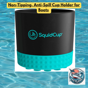 Anti-Spill Cup Holder for Boats