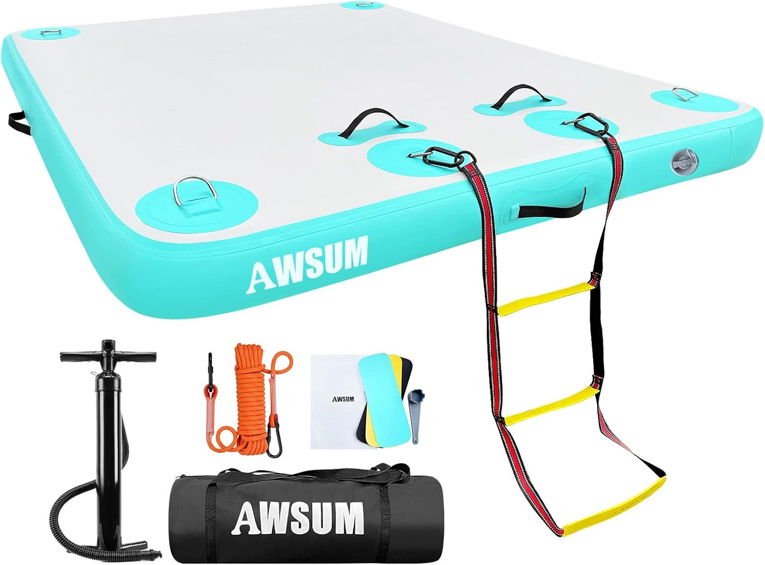 AWSUM Inflatable Floating Dock - Image 2