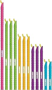 GripStic 12 Pack Assorted Food Bag Sealers