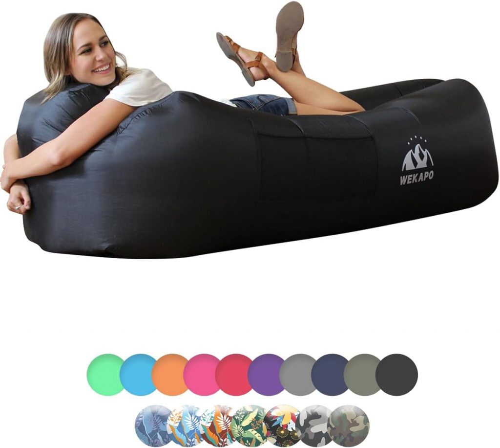 WEKAPO Inflatable Couch Air Lounger Chair