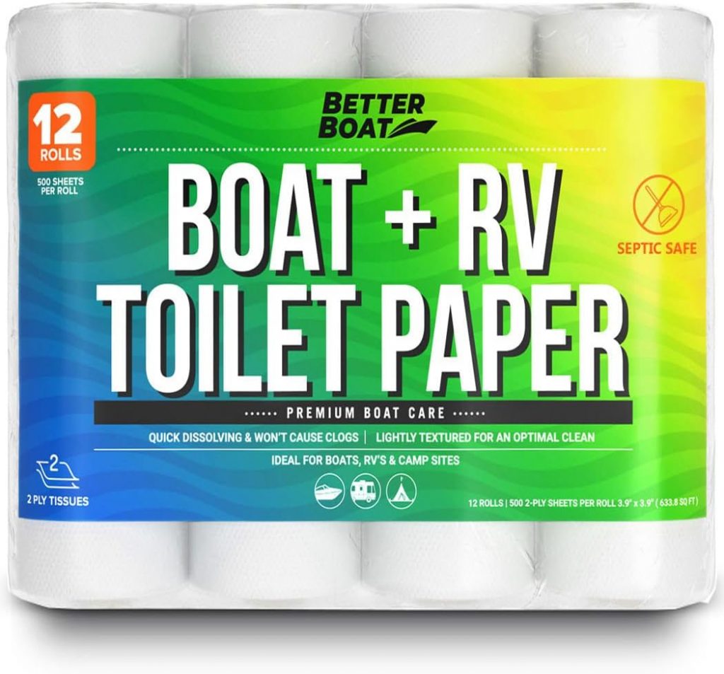 RV Toilet Paper 12 Rolls