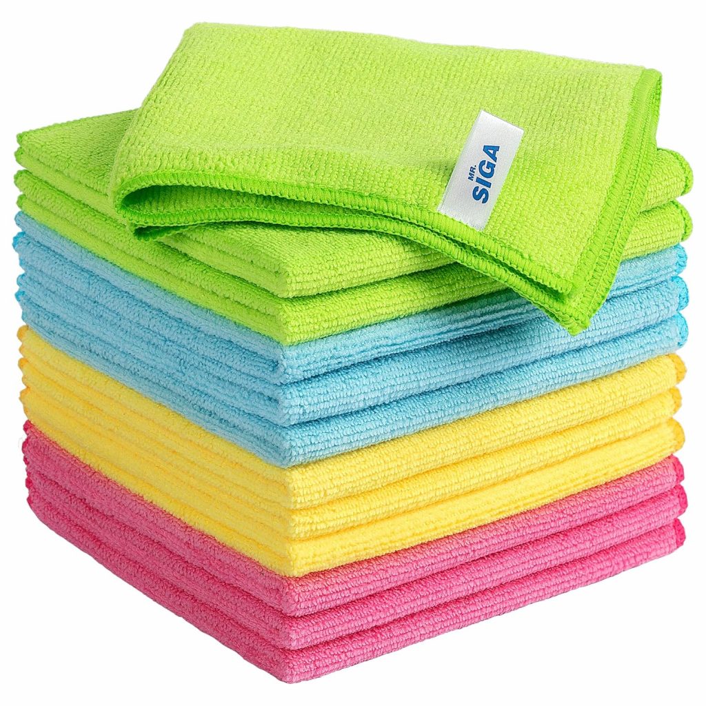 MR.SIGA Microfiber Cleaning Cloths
